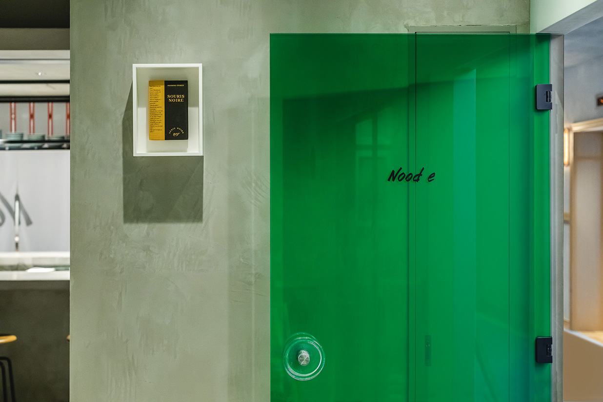 餃子と〆　Nood e