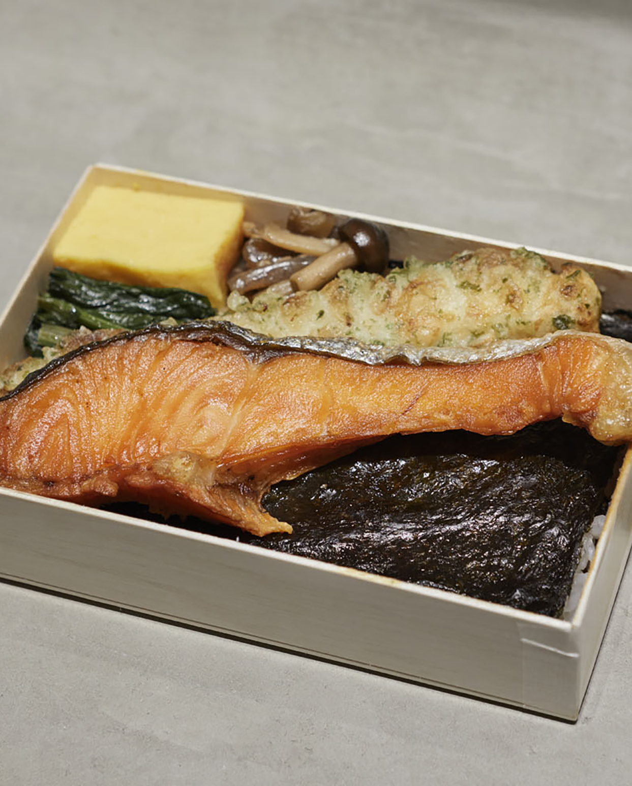 刷毛じょうゆ 海苔弁 山登り